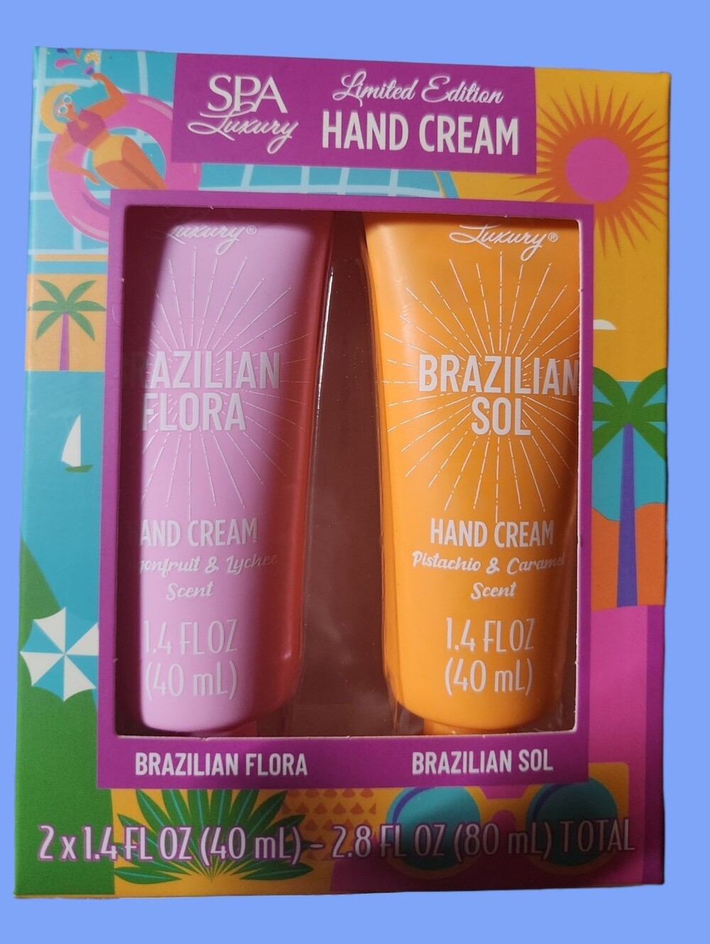 Brazilian Flora & Brazilian Sol Hand Cream Duo